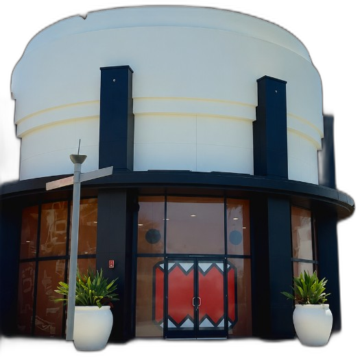 Domo Cafe building illustration